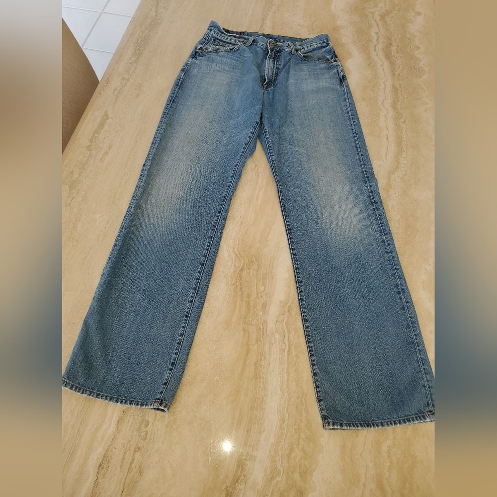 VINTAGE LUCKY BRAND MEN'S 32Wx34L Dungarees Jeans Straight Leg, MADE in USA!!